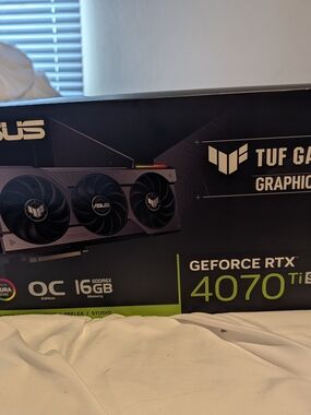 ASUS TUF Gaming GeForce RTX 4070 Ti Super OC 16GB Graphics Card - Black